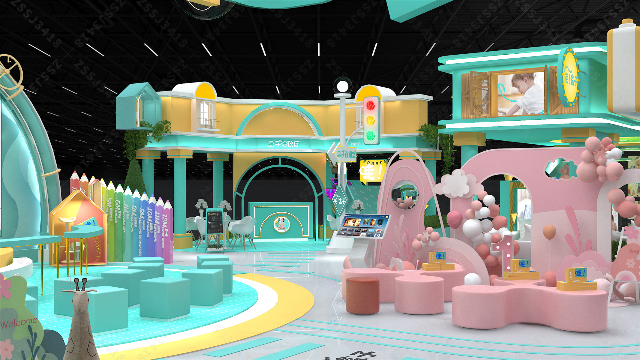 搭建展位设计，特装设计搭建，设计展位搭建-4