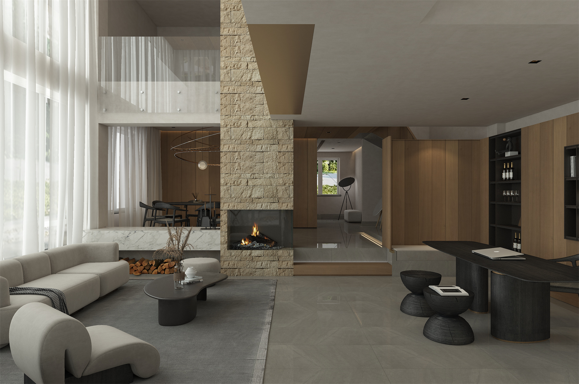 高端别墅私宅设计-3