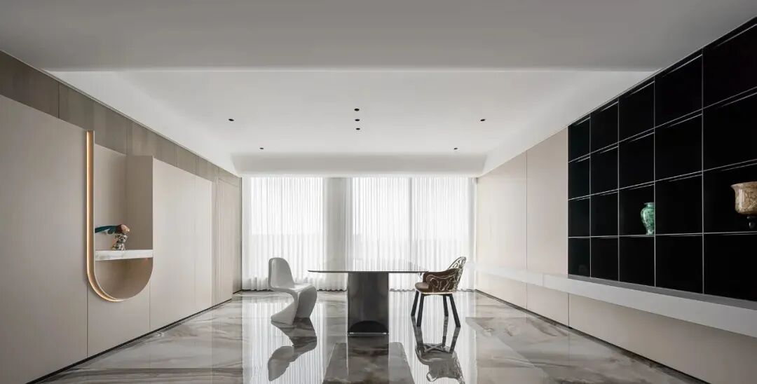 世茂摩天城1500㎡极简豪宅丨中国泉州丨磐之石设计（厦门）-73