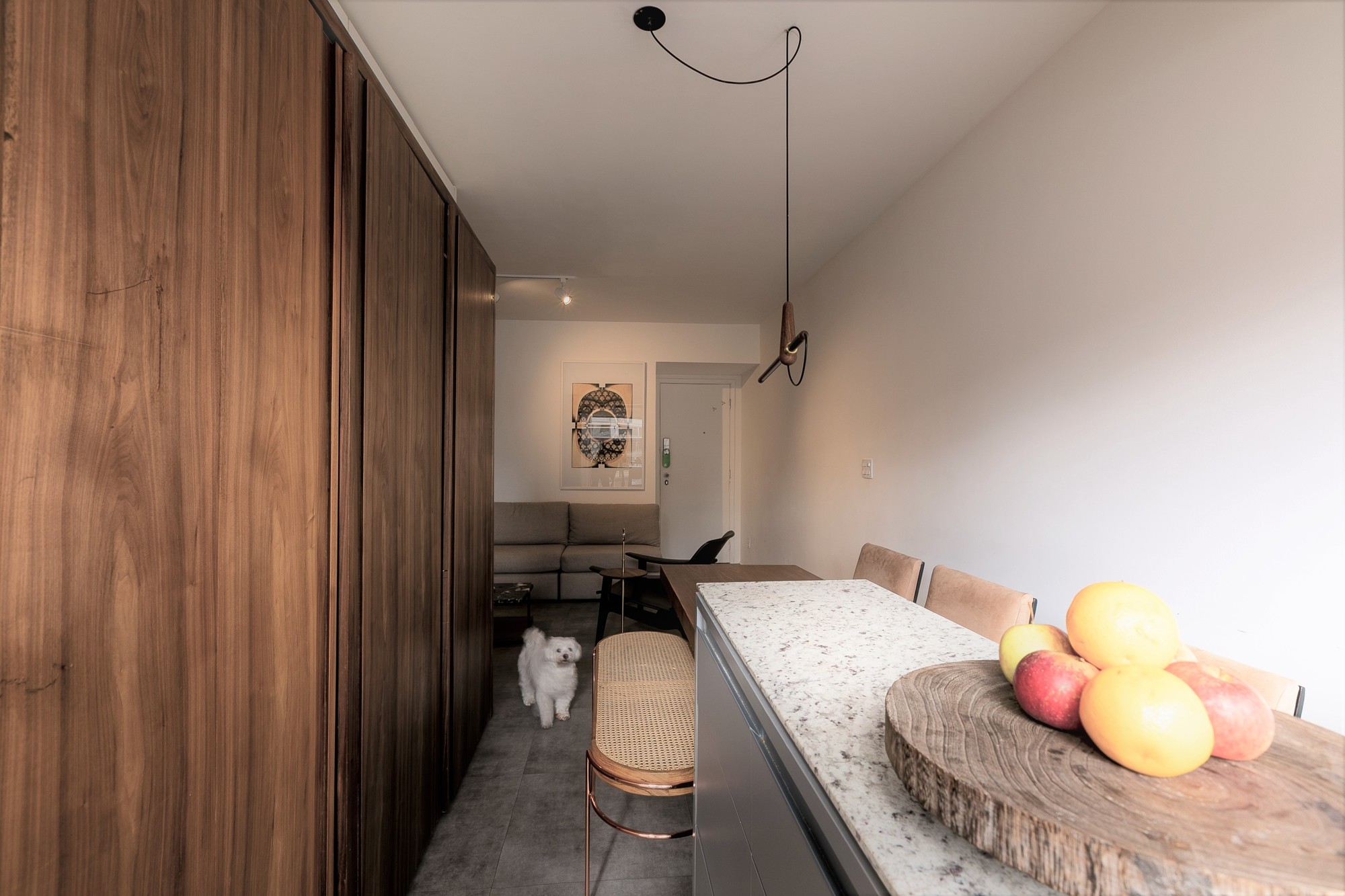 曲线木构空间，打造多变功能 65 平米别墅-22