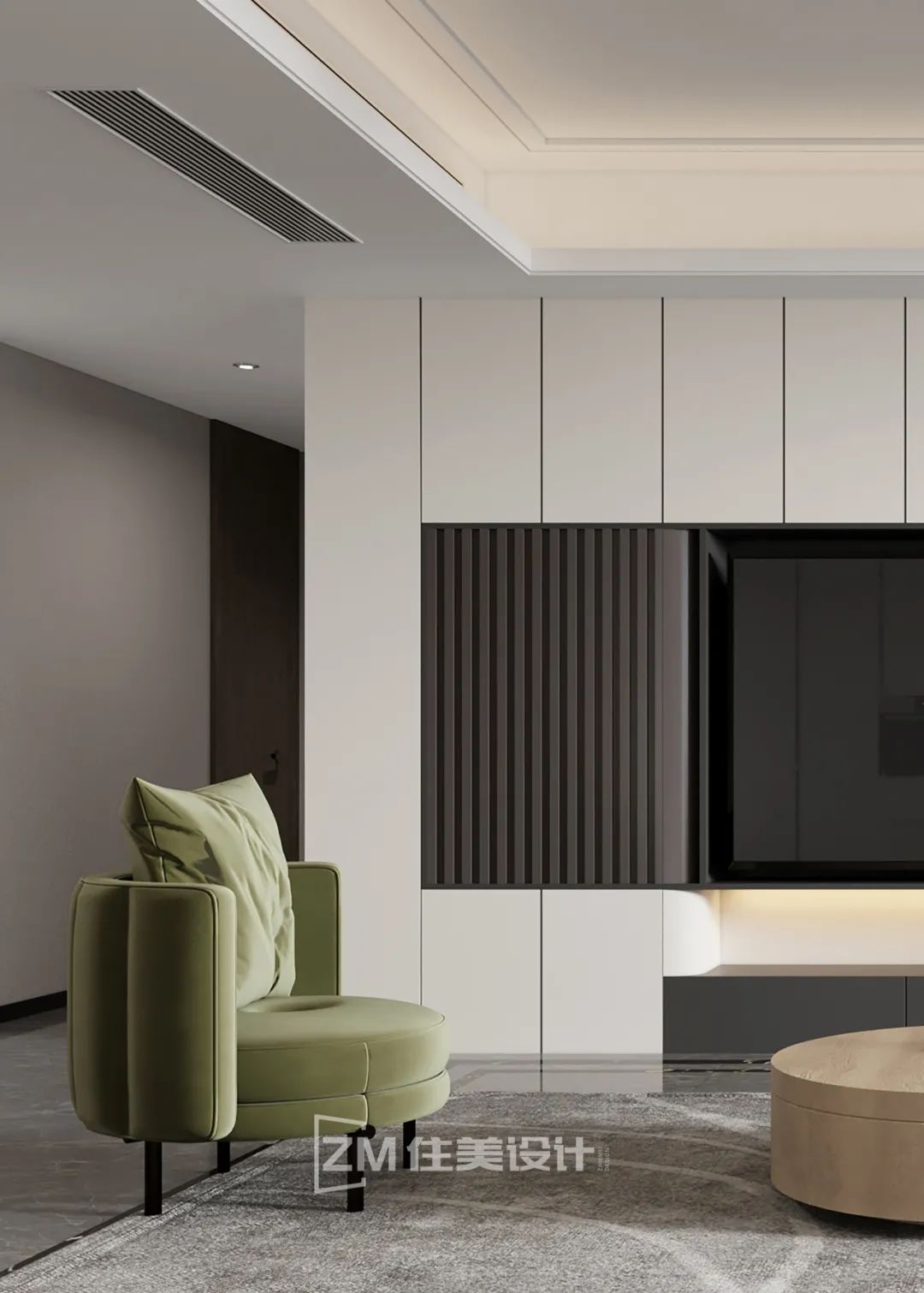 岸芷 · 长沙梅溪湖意式极简精装房改造丨中国长沙丨住美设计-21