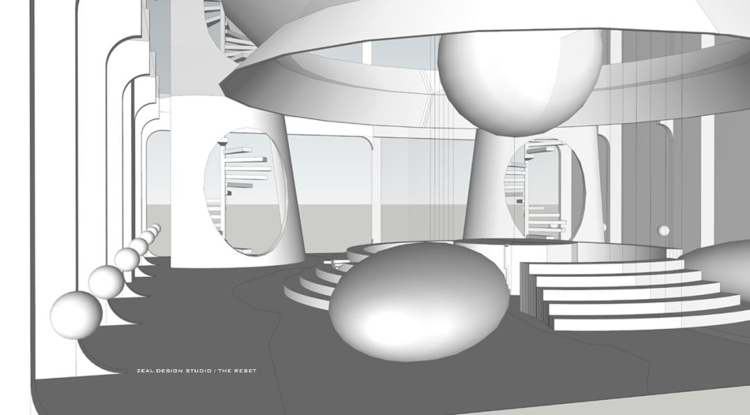 洛阳涂料展厅 | 秩序与思考的共生空间-21