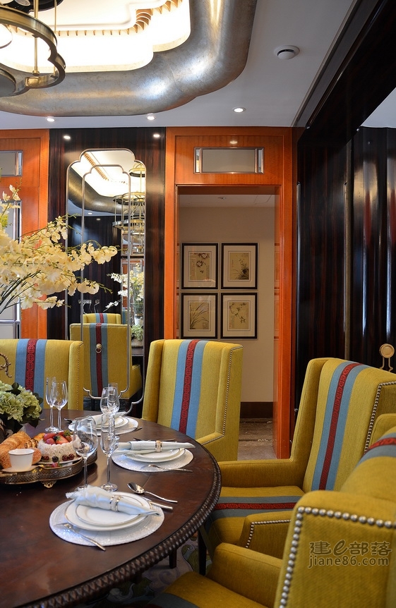 戴昆设计·苏州桃花源203样板间-17