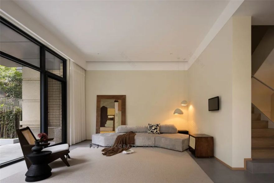 向野 · 品界装饰史芳设计双拼别墅实景案例-45