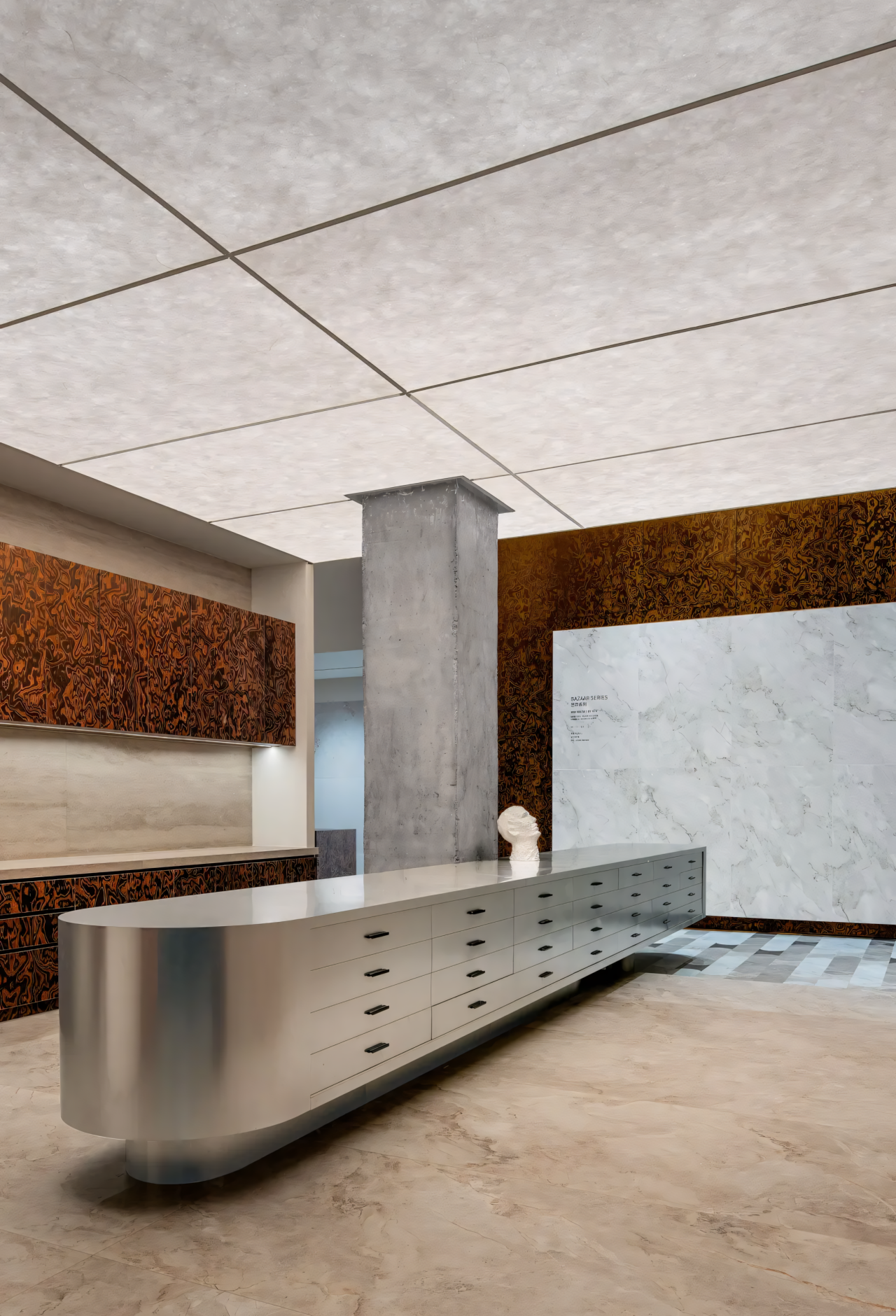 博思道设计丨佛山瓷砖展厅-22