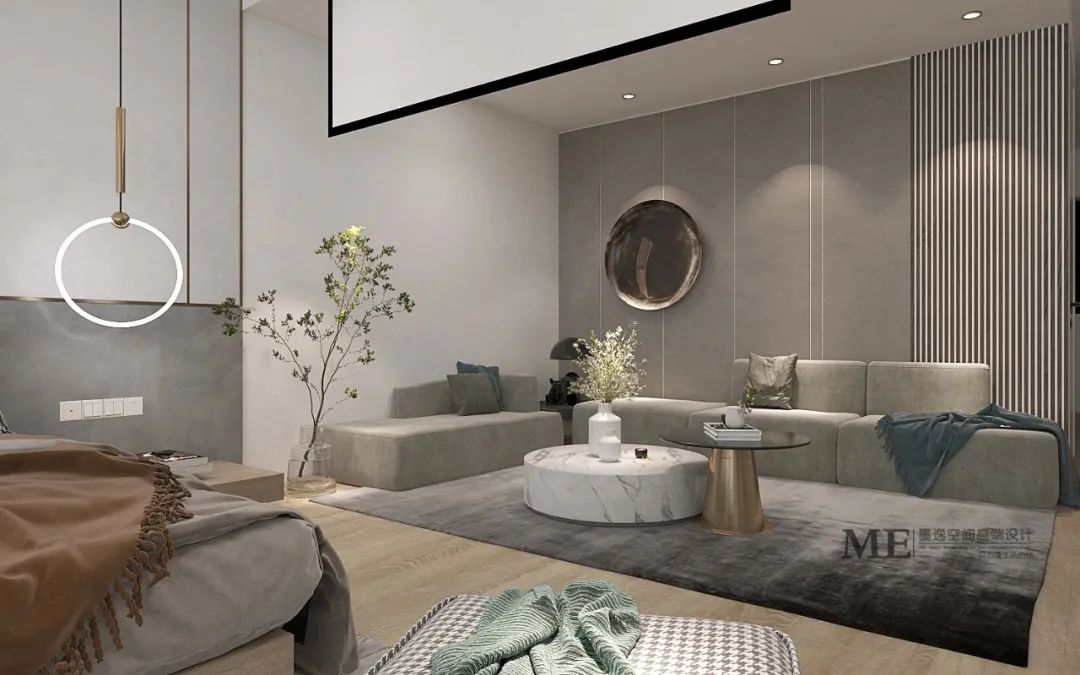 330m²龙山希思庄园别墅 | 自然纯粹的多功能空间设计-36