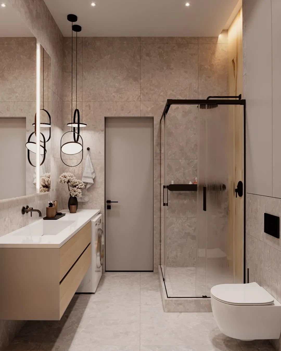 现代简约公寓设计丨BODES Studio-25