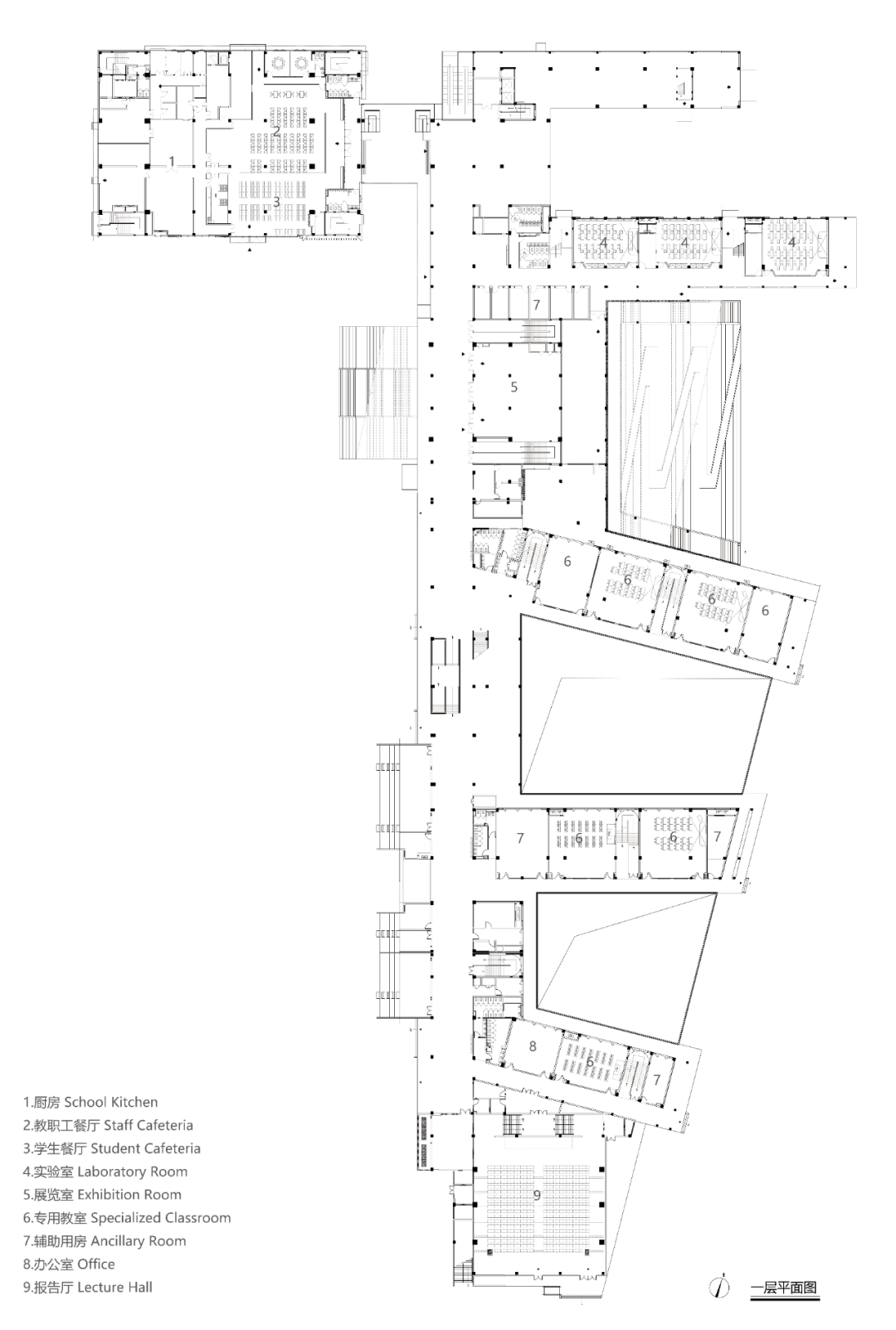 中学校园，设计样板：30班规丨中国杭州丨GLA建筑设计-24