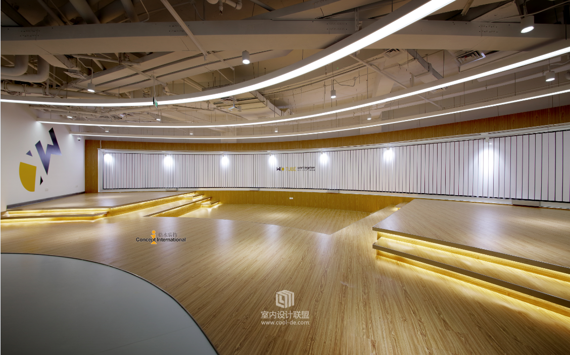 【临水装饰】凯鸿广场联合办公项目装修设计欣赏-9