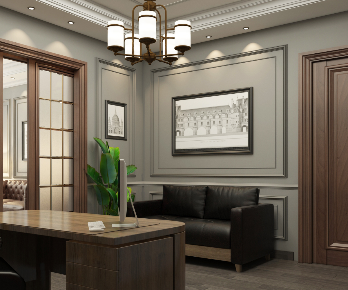 New Classic Manager Office and Reception Desk-6