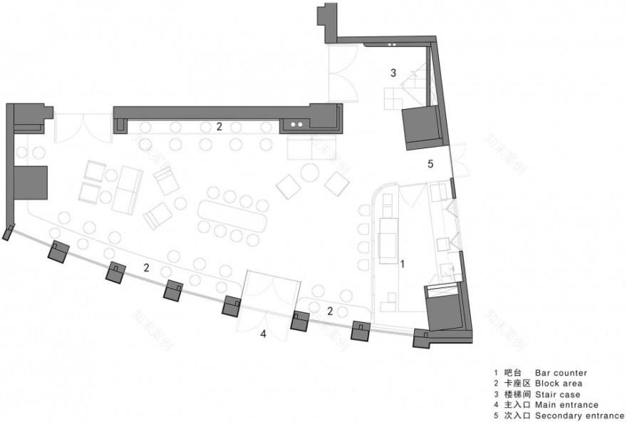 铁手咖啡大悦城店 · 窄长空间变身的社区咖啡馆丨力场(北京)建筑设计 Linkchance Architects-48