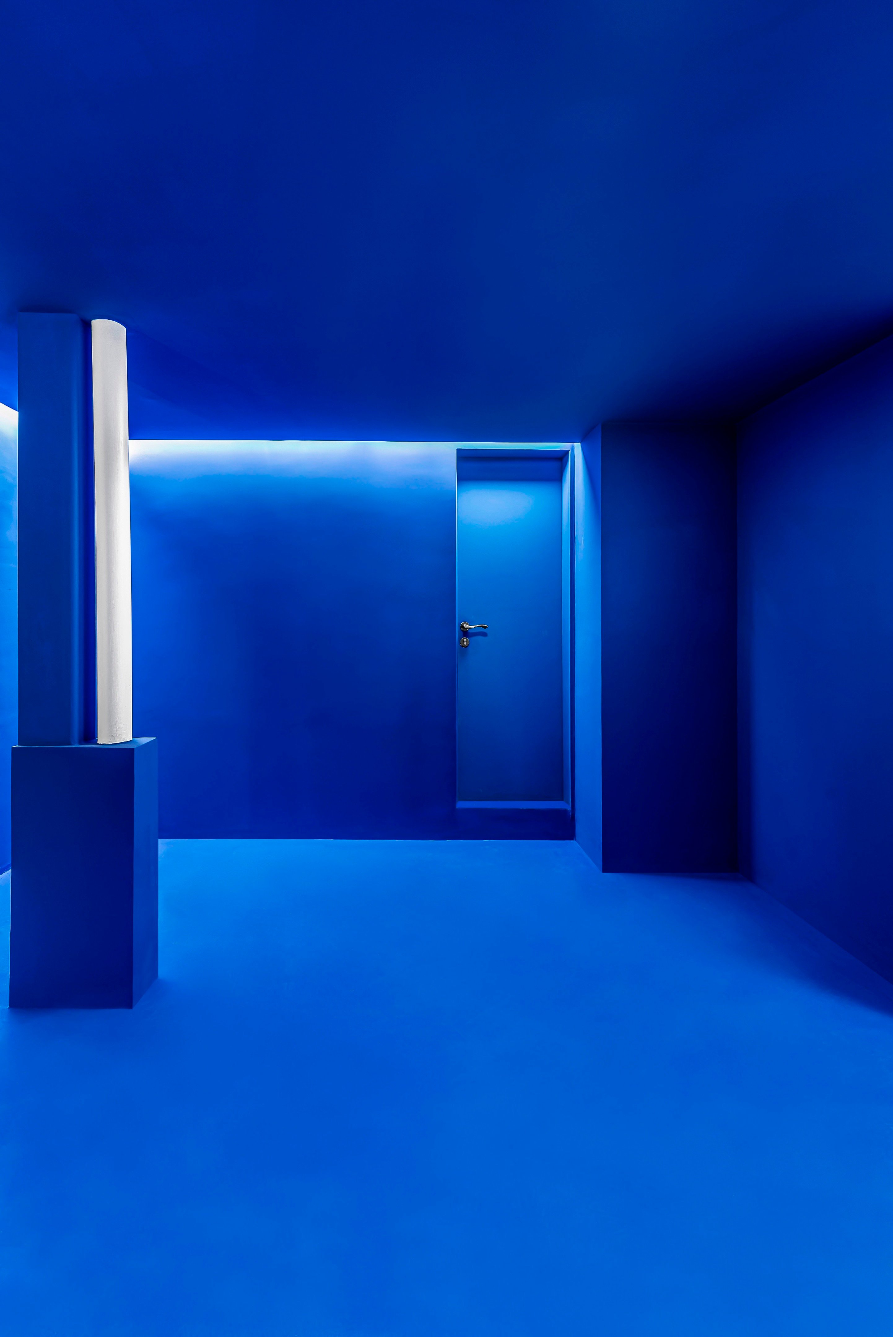 蓝色立方体办公室丨伊朗德黑兰-22