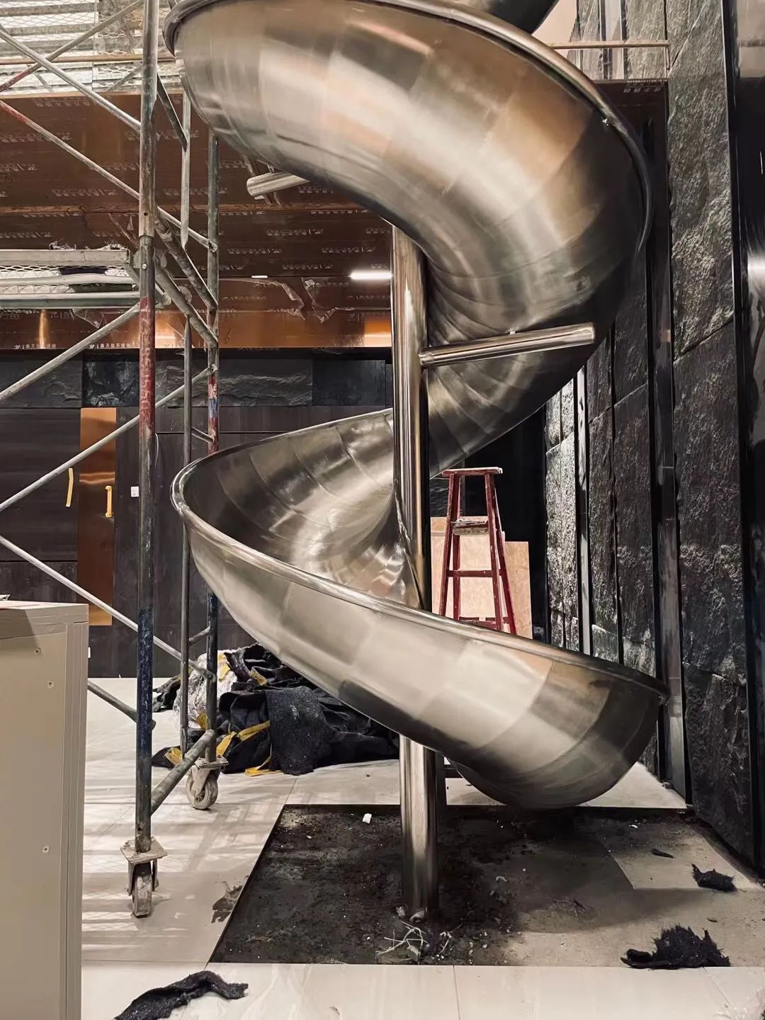 黑域奢境 · 杭州 320㎡港式轻奢别墅设计丨中国杭州丨物里空间设计事务所-112