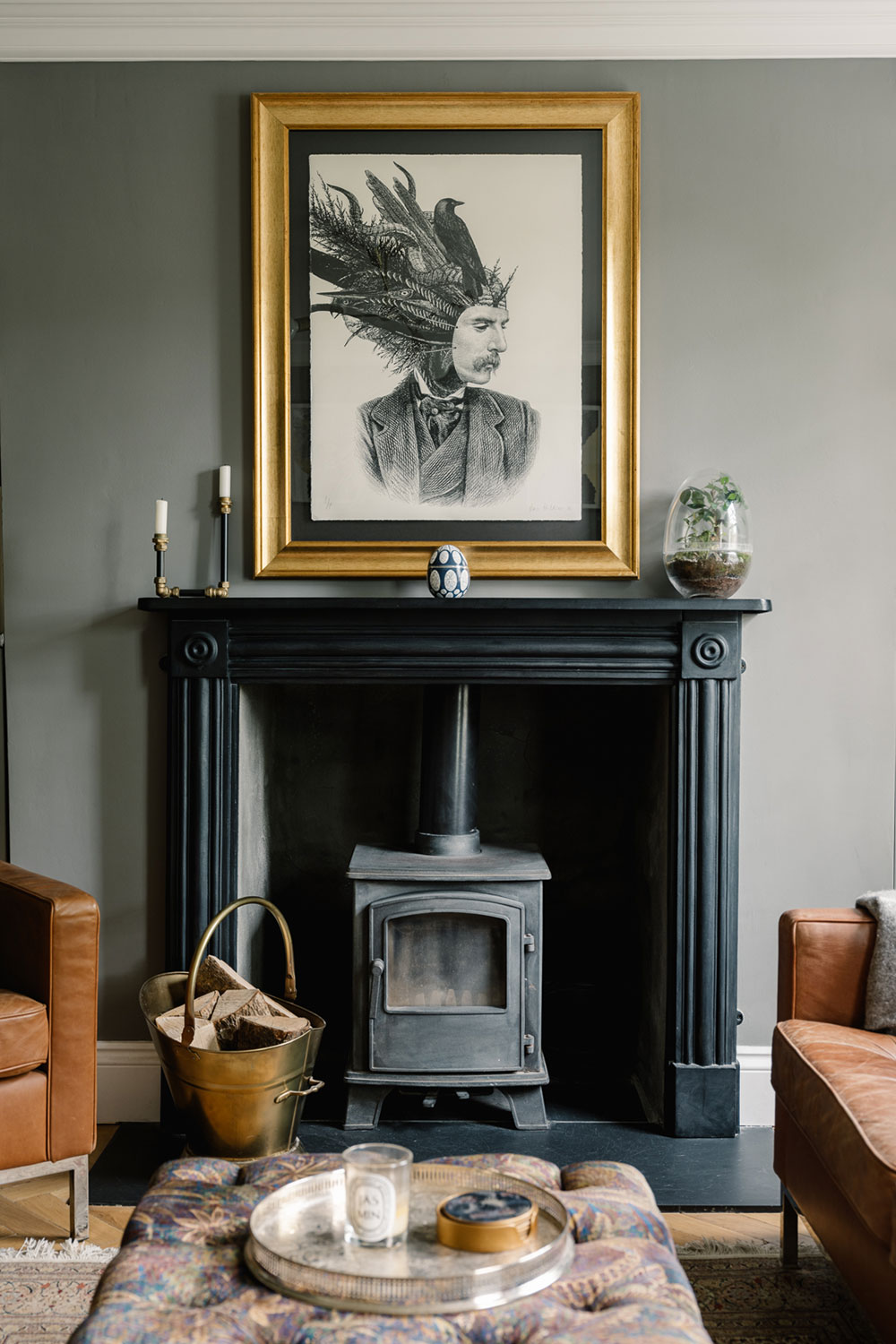 伦敦乔治亚风格住宅的优雅内饰-6