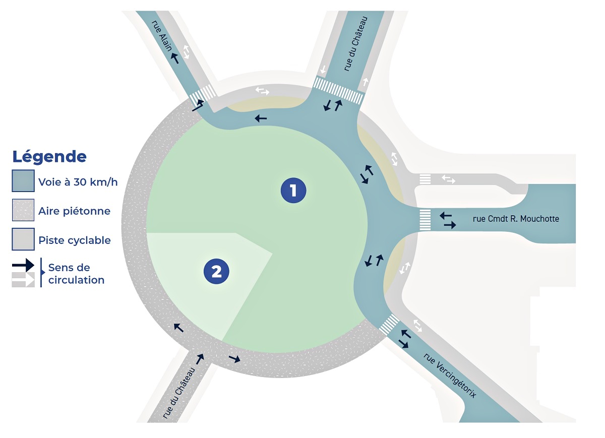 巴黎加泰罗尼亚广场城市森林改造项目丨法国巴黎-11