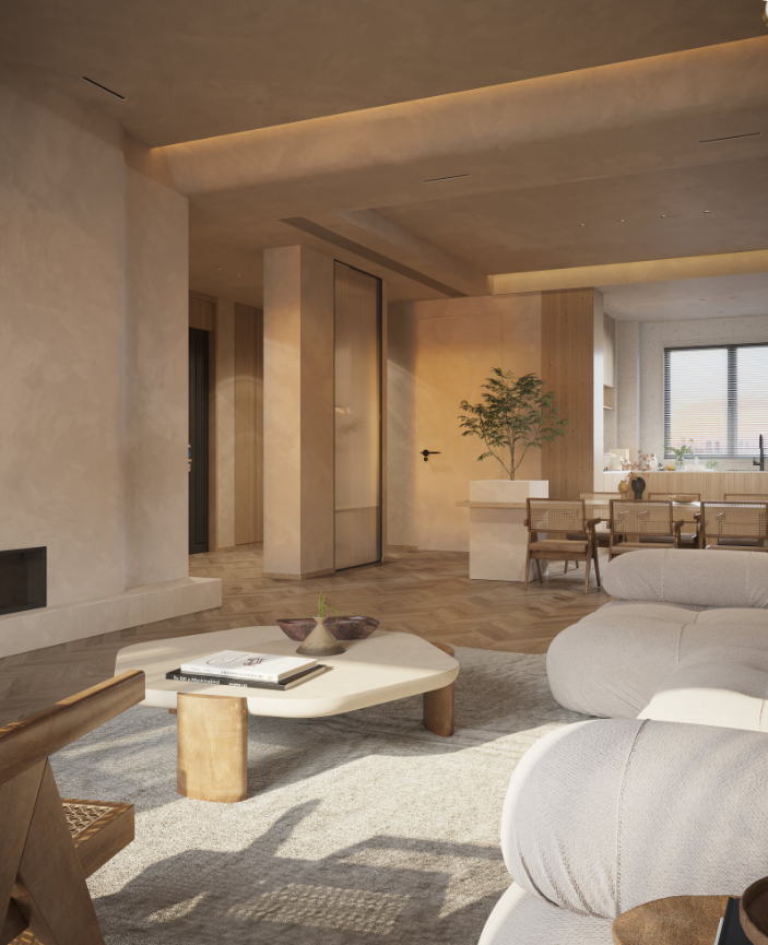 自然光影侘寂风私宅-8