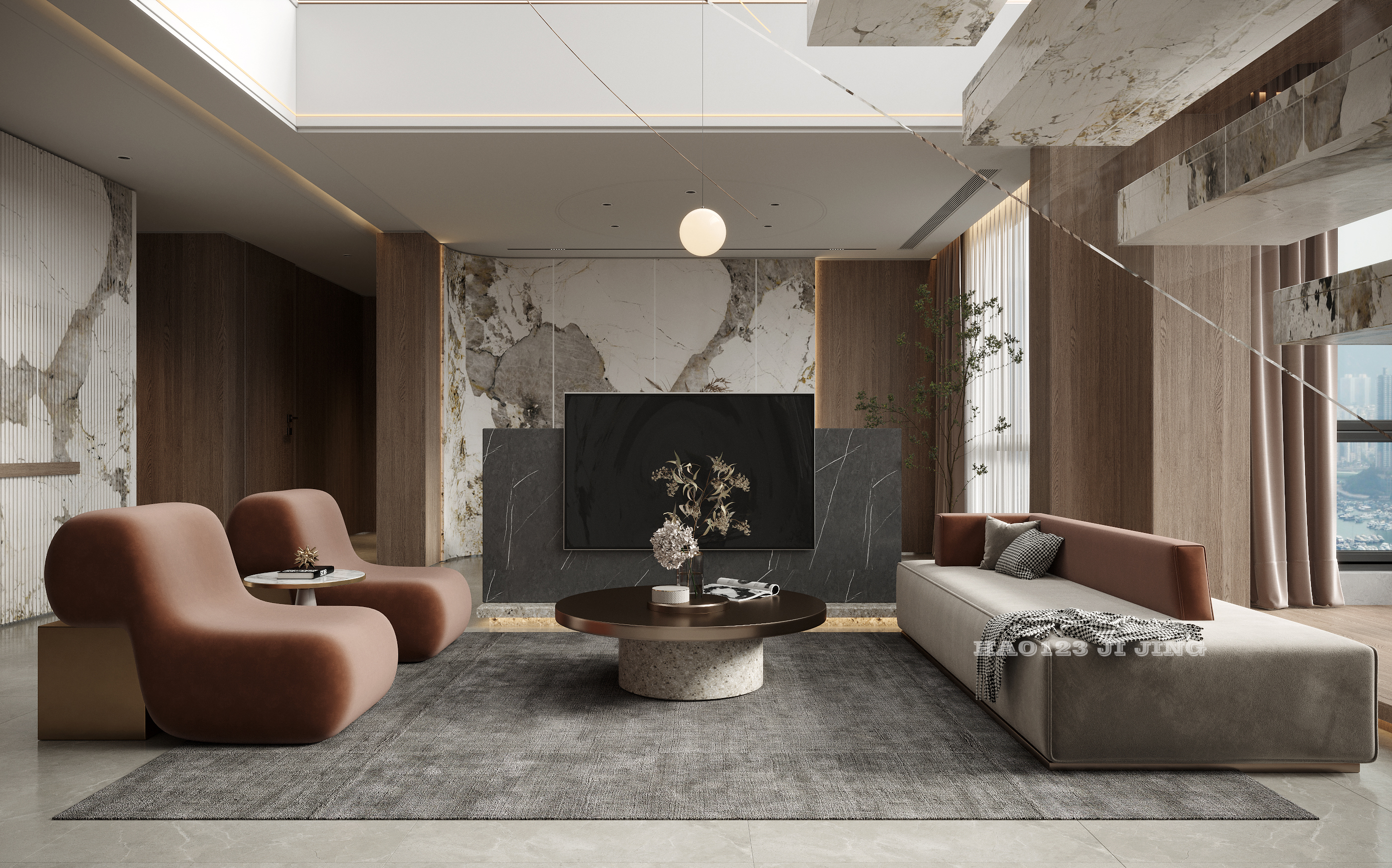 襄粱小院复试空间设计丨hao123 集锦-4