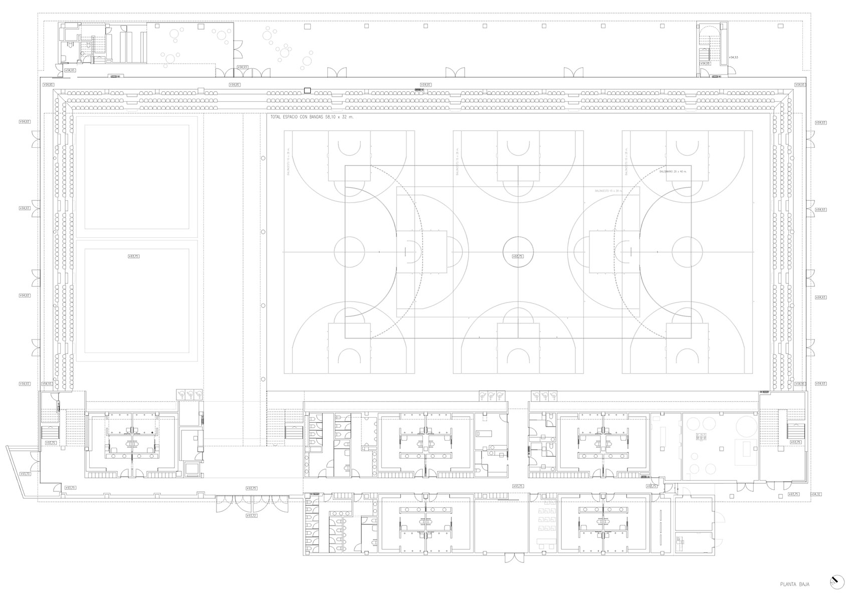 San Vicente del Raspeig 市政体育馆丨西班牙-14