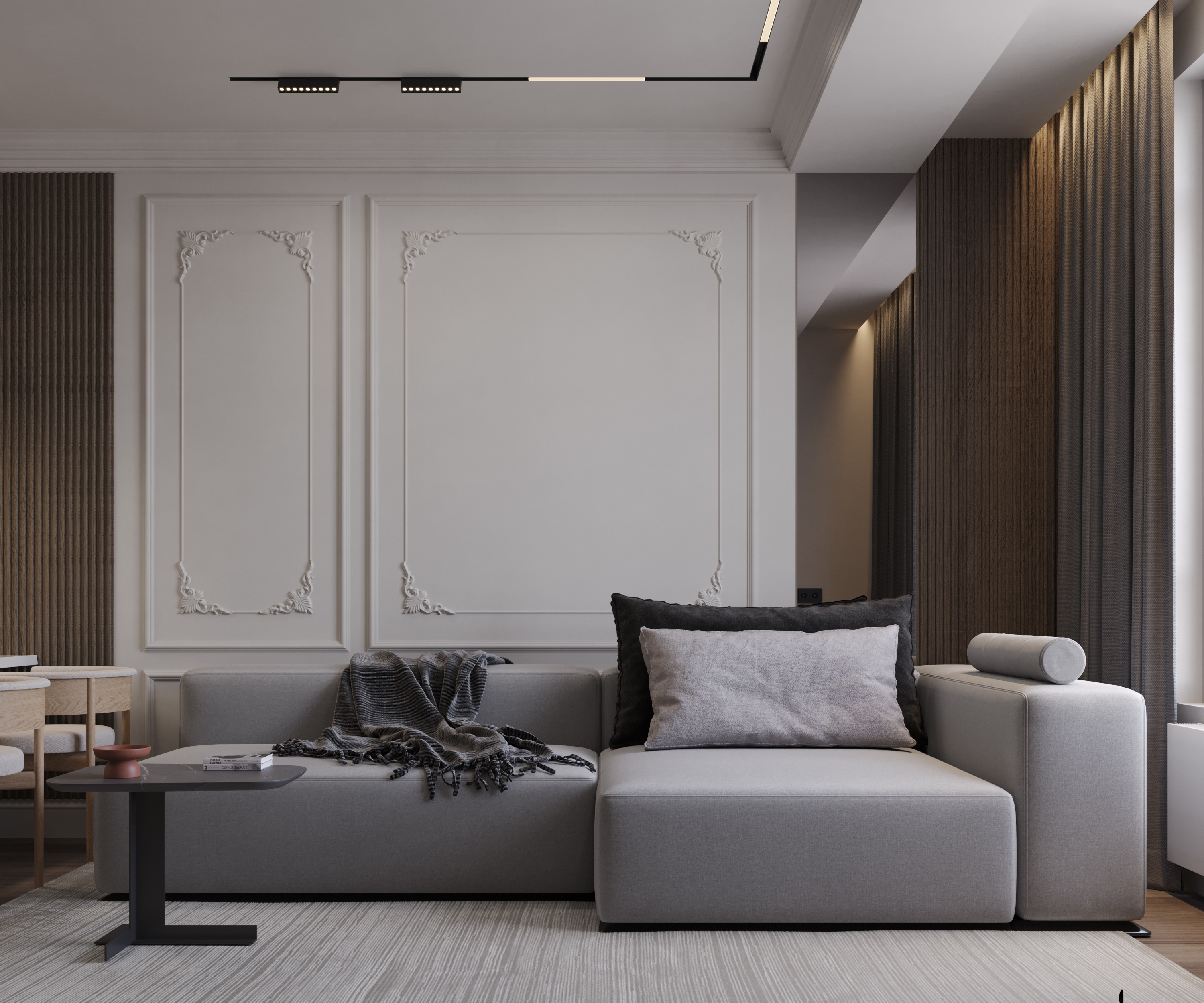 Design project of the apartment "Highvill"-2