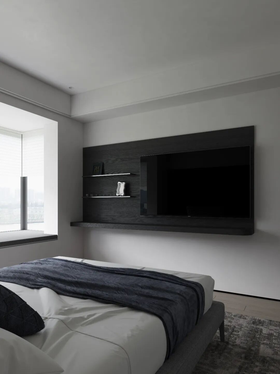 FANYUESTUDIO|江上印180㎡精装改造·现代意式黑奢婚房-53