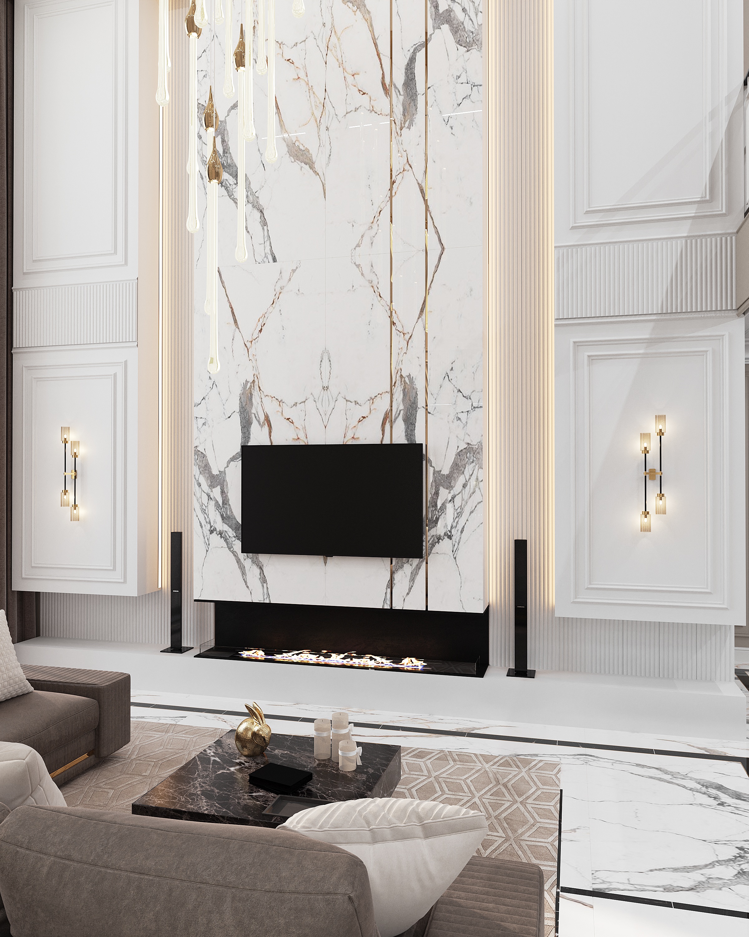 雅罗斯拉夫尔新古典主义别墅丨俄罗斯莫斯科丨WHITE SKILL STUDIO-28