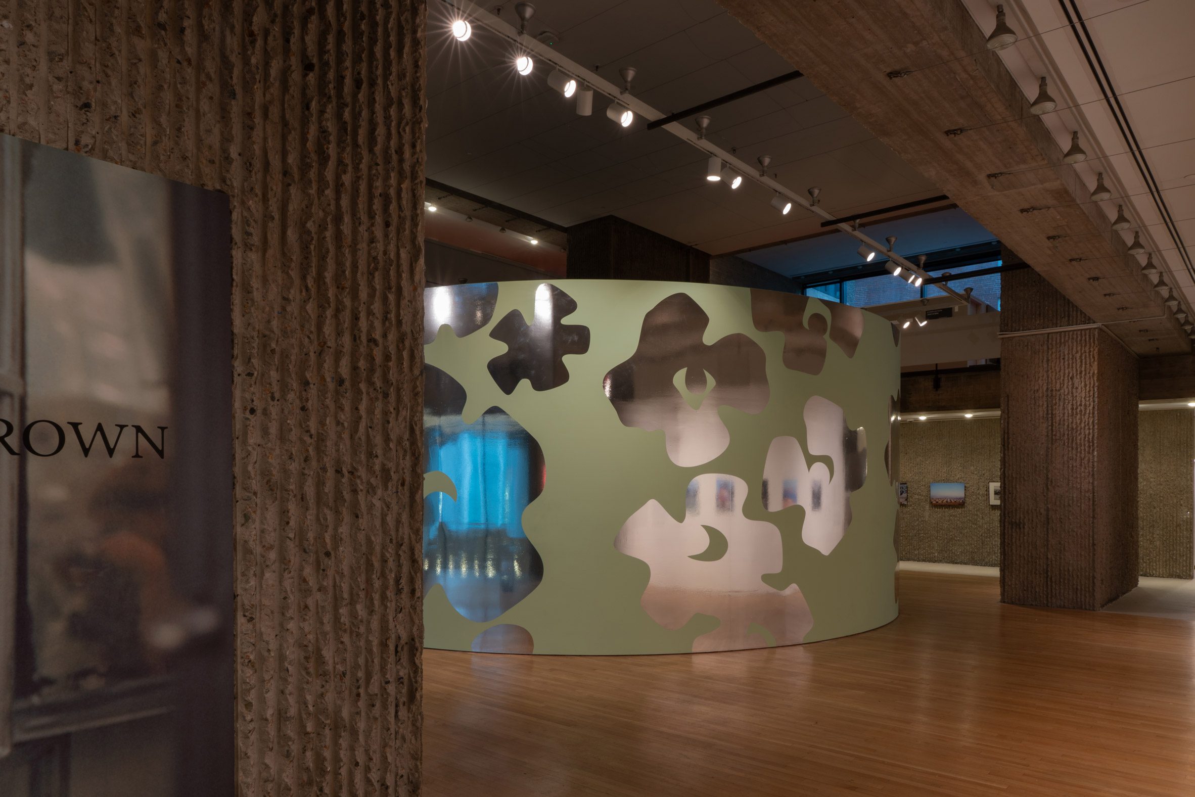 Flower-covered theatre forms centrepiece of Denise Scott Brown's photography exhibition-12