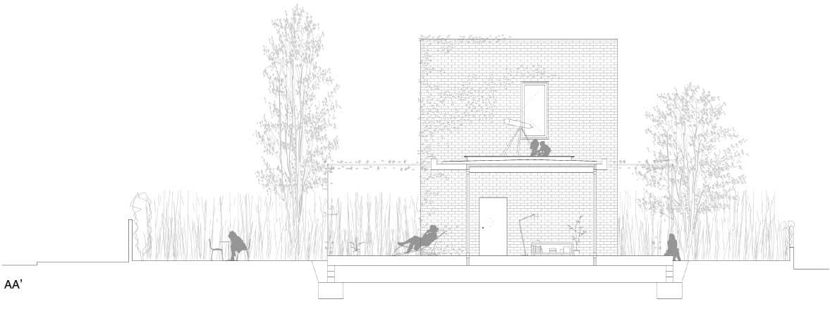 三盒共生，与花园紧密相连的家-11