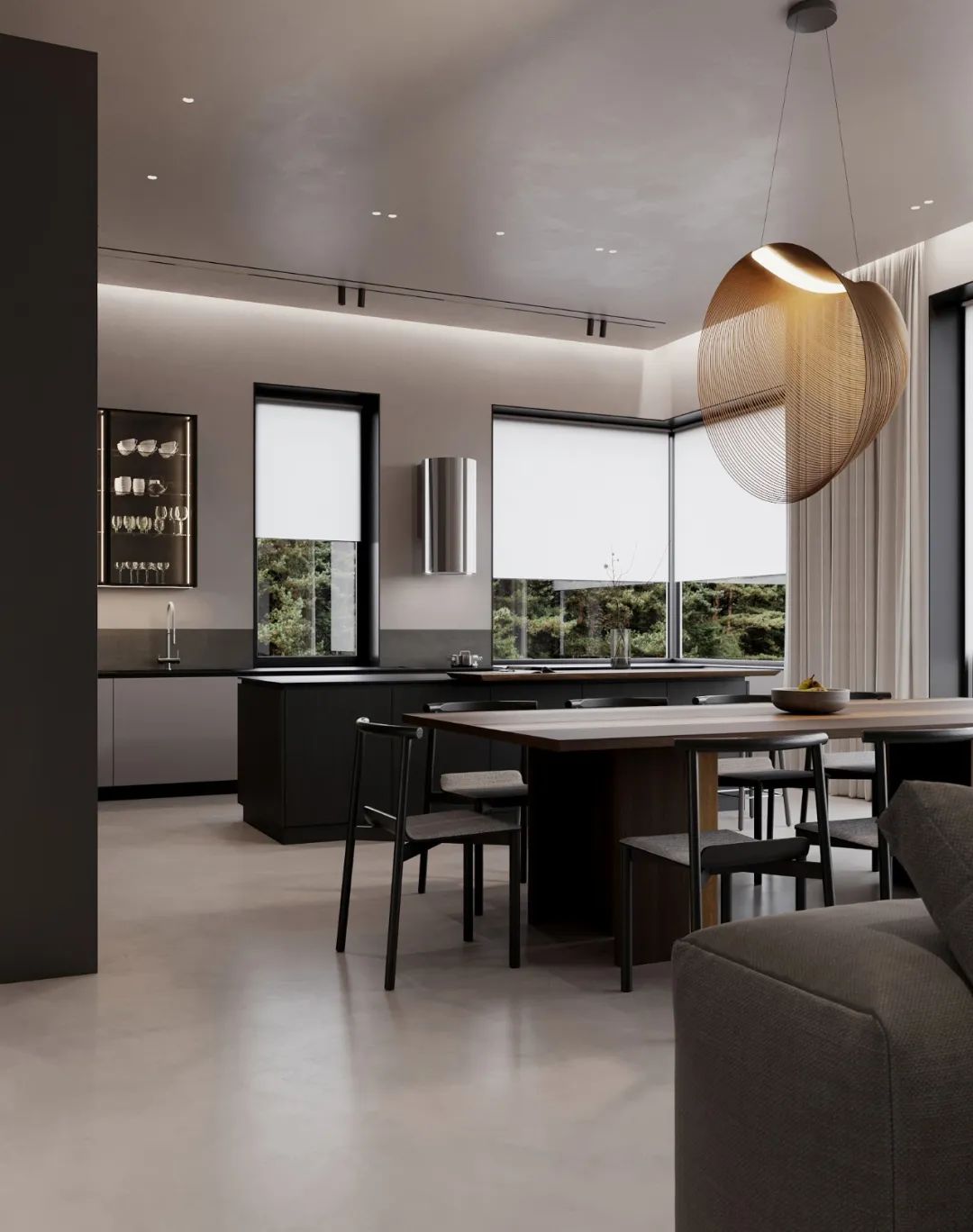 自然之韵 · 290㎡极简空间设计丨STANISLAV ANANEV-16