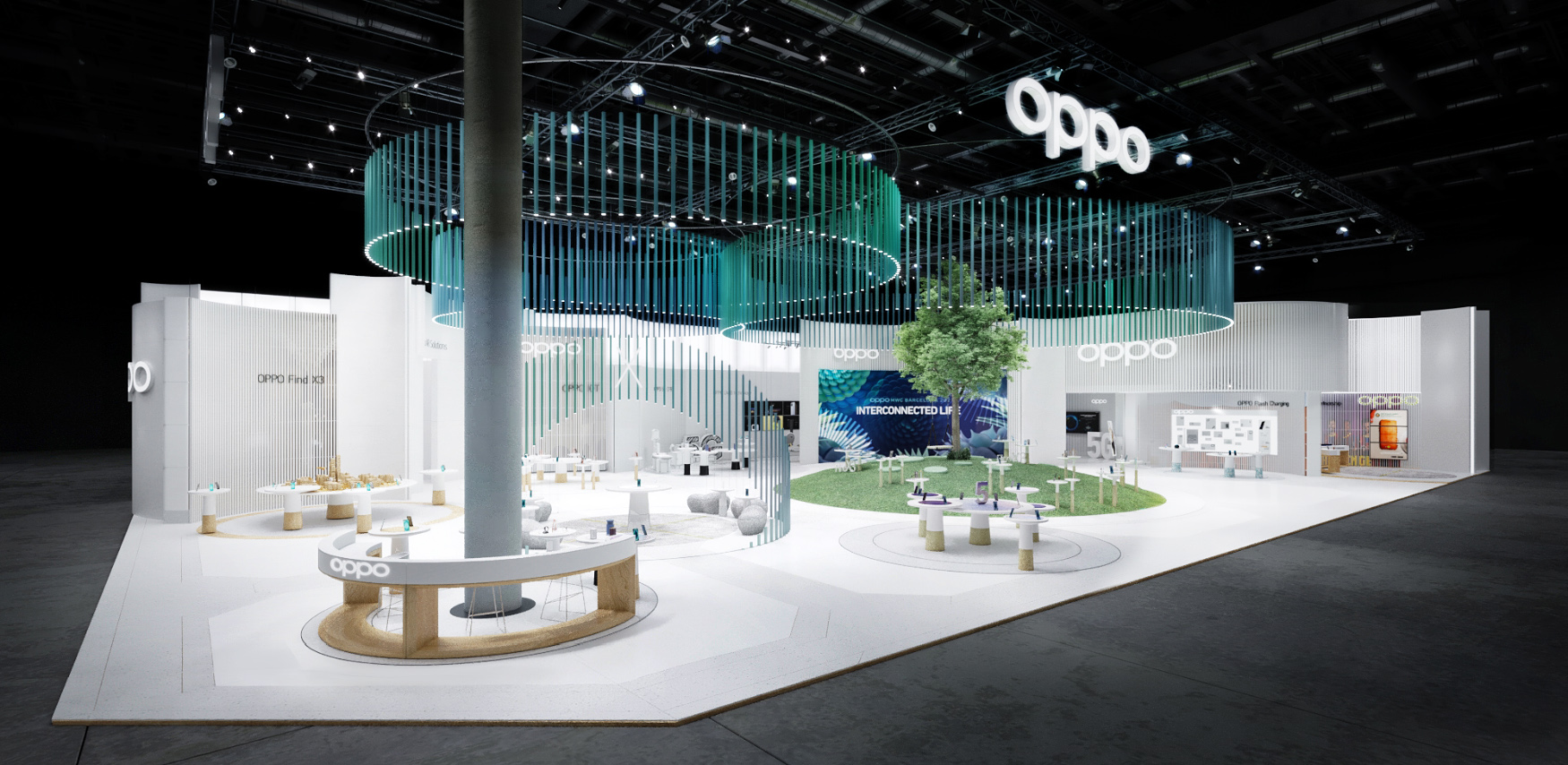 OPPO MWC Barcelona 展位设计丨西班牙巴塞罗那-57