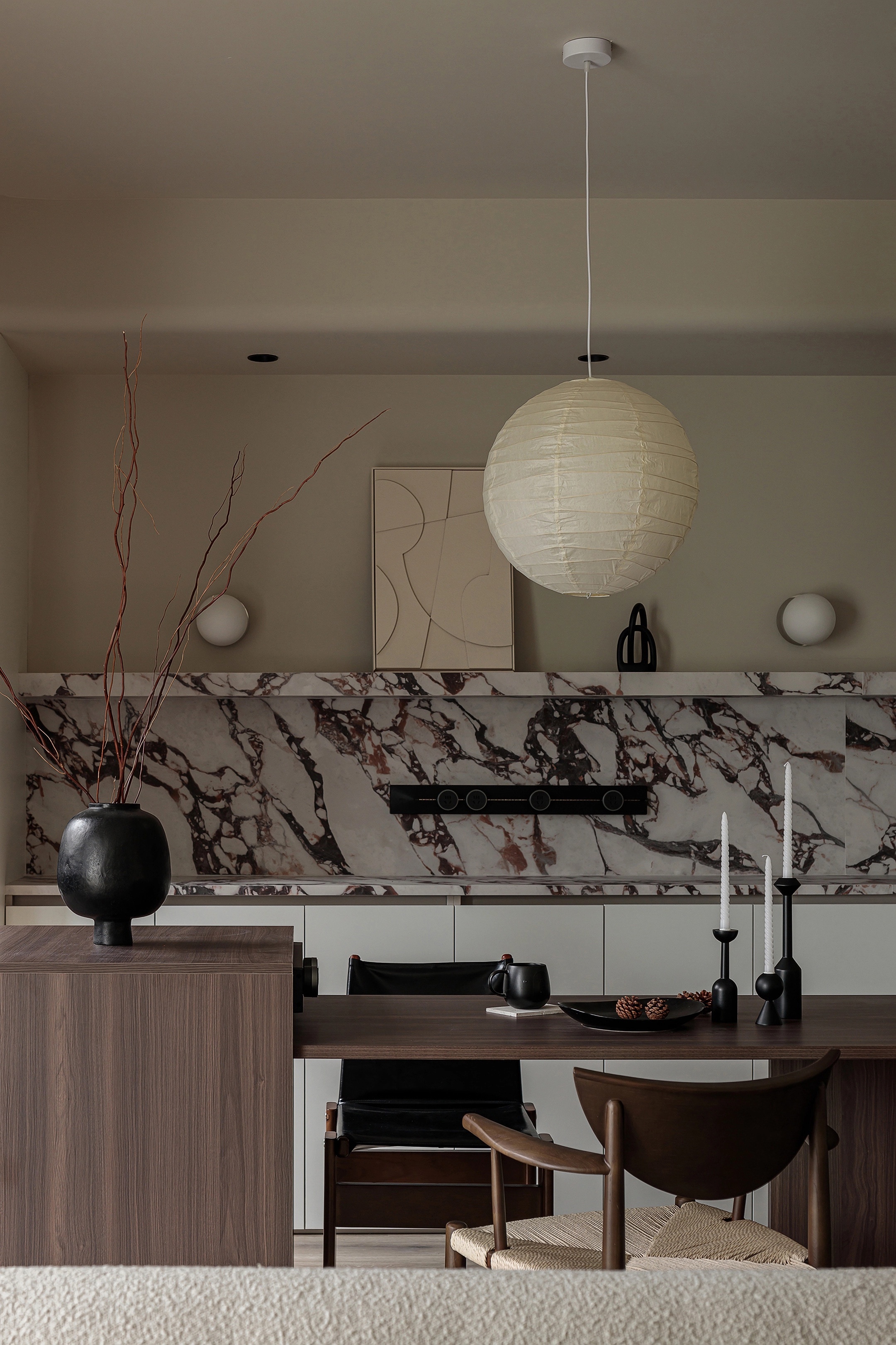 120m²中古侘寂 · 落地一套家居博主的家丨中国眉山丨壹佳一舍设计-13