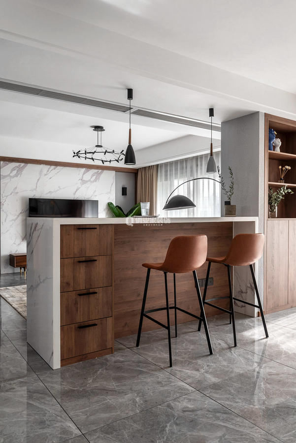 重庆金科天元道 120 平米四房现代风格装修设计案例-20