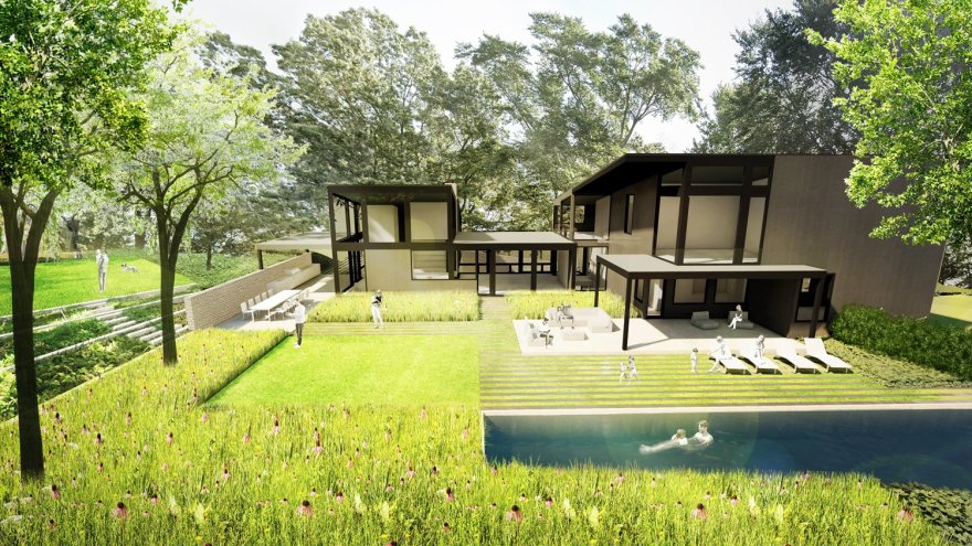 Four Square House(四方住宅)丨美国新泽西-12