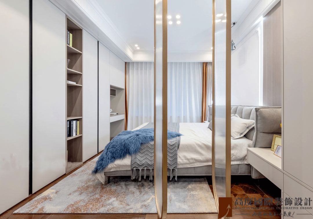 轻奢诗意,温柔生活的艺术栖居丨中国武汉丨高度国际装饰设计集团武汉公司-38