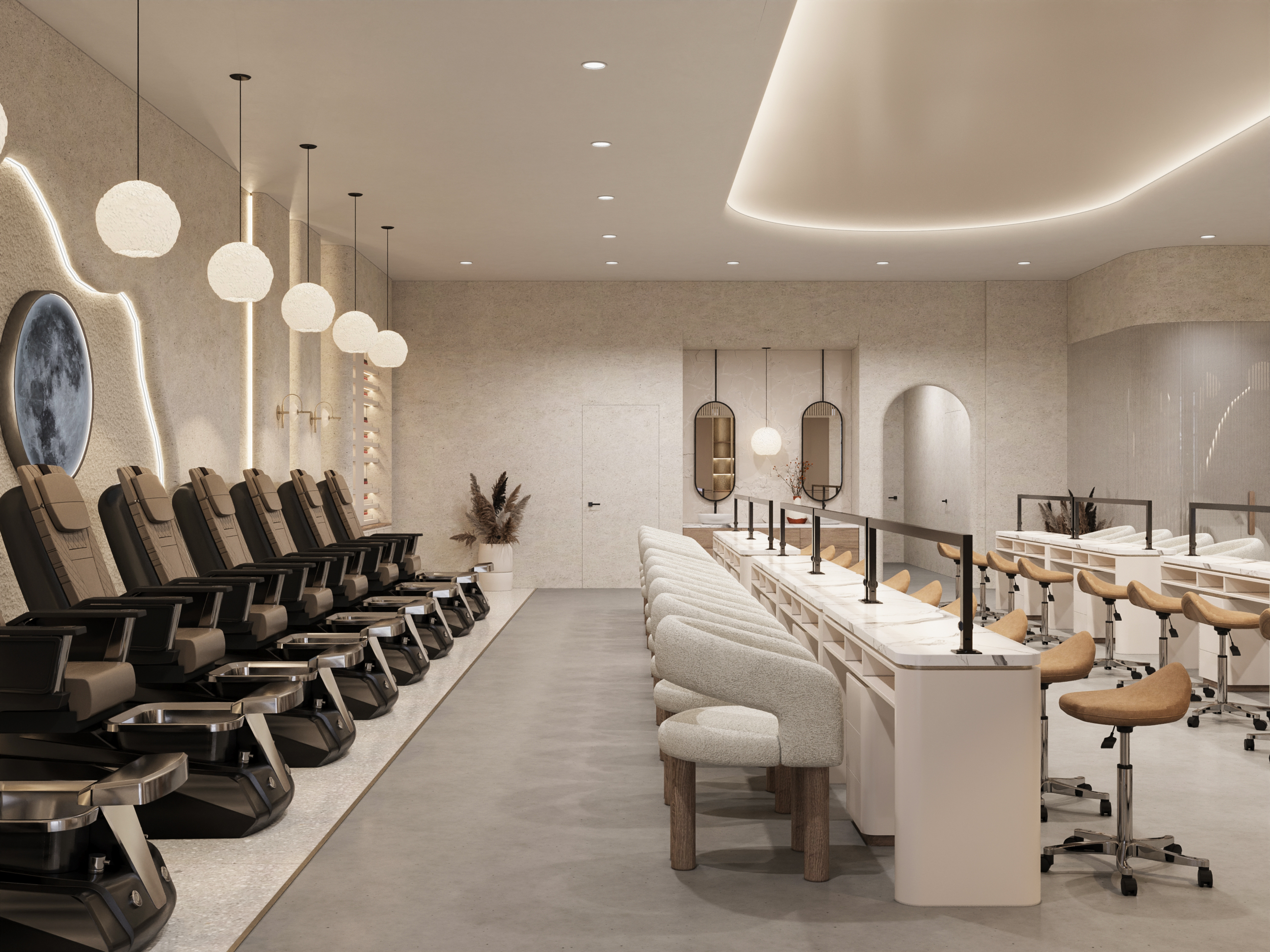 Nails Shop Design-3