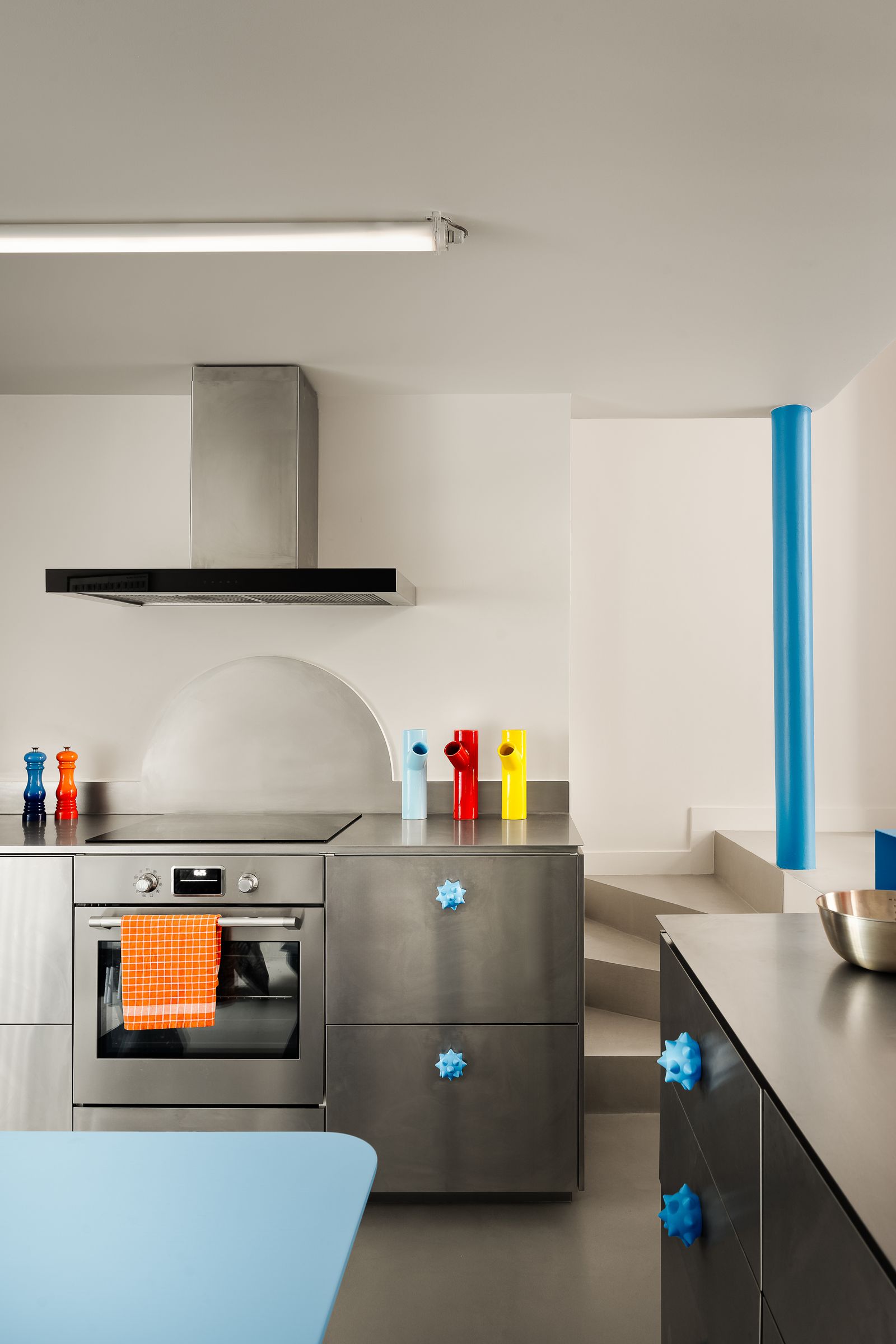 巴黎40平米“卡通核心风”三层公寓丨法国巴黎丨Zyva Studio-29