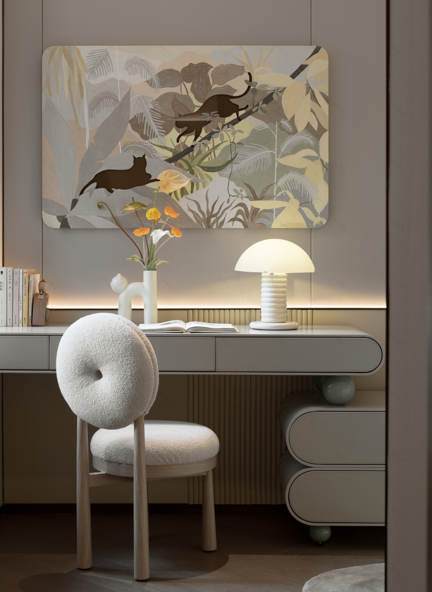 厦门湖畔润璟样板房丨中国厦门丨零次方空间陈设设计(室内),众睦设计(软装)-42