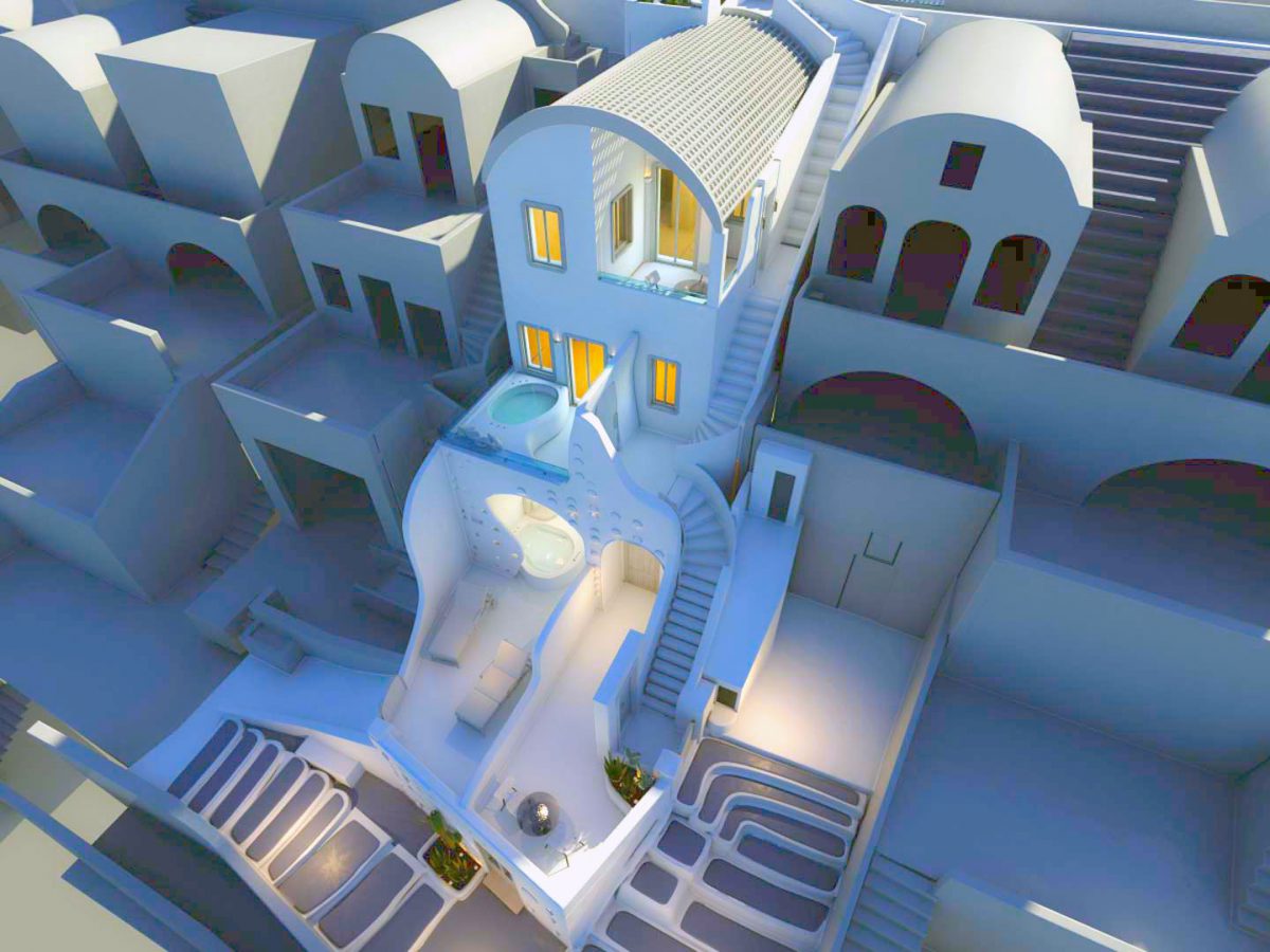 Entrance Tholos Art Hotel - Utopia Hotel Design Staging-3