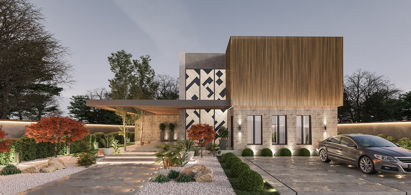 Anastasiya Gushchina丨别墅建筑丨VILLA DSGN C-5