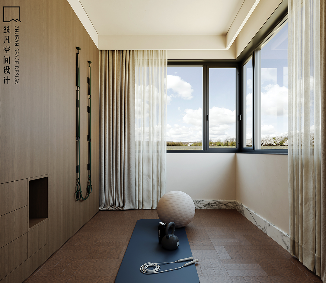 首发|筑凡设计沉稳克制精致空间里的四季浪漫-72