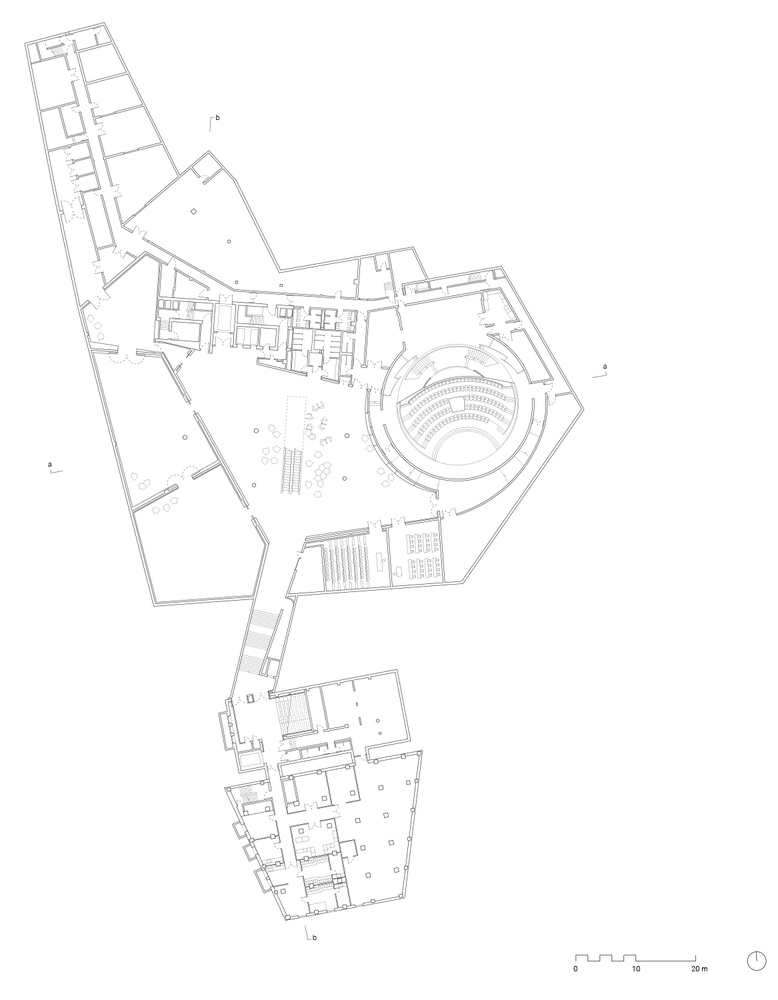 螺旋序列,室内外互动的实验建筑-39