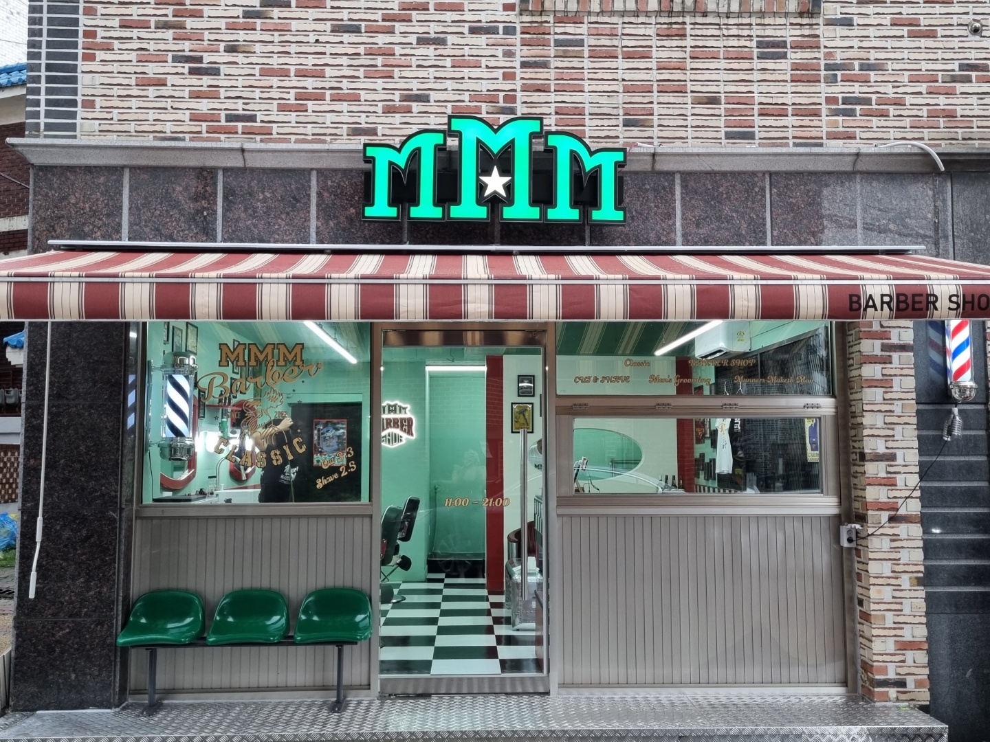 复古风潮下的 11 坪 M.M.M Barber Shop-10