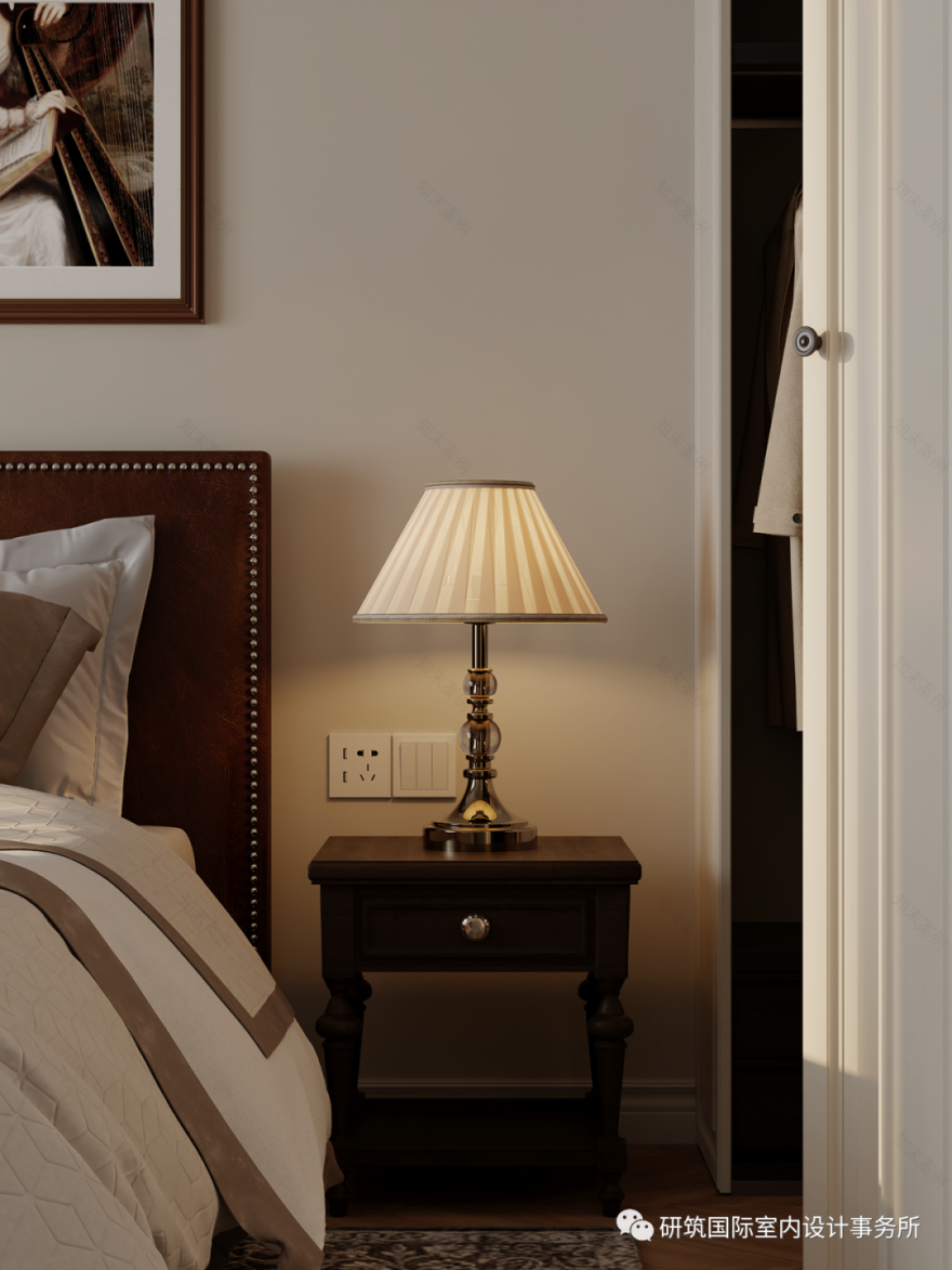 都市经典小区美式奶油风设计丨中国丰台丨研筑国际室内设计事务所-50