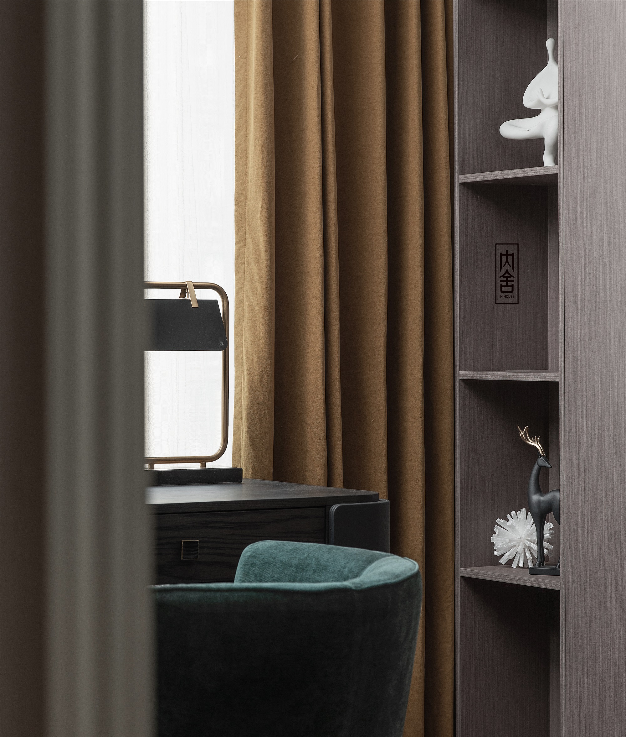 现代轻奢三室两厅设计丨申屠翰钰-32