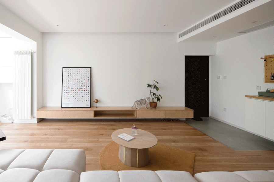 木心 · 武汉120㎡一室两厅一卫创意改造丨中国武汉丨武汉小小空间事务所-49