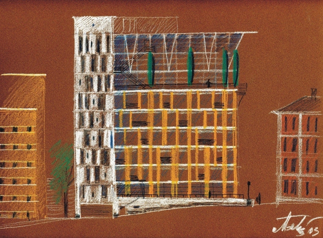 Bryusovom Pereulke带地下停车场的住宅公寓丨俄罗斯莫斯科丨Bavykin architects-36