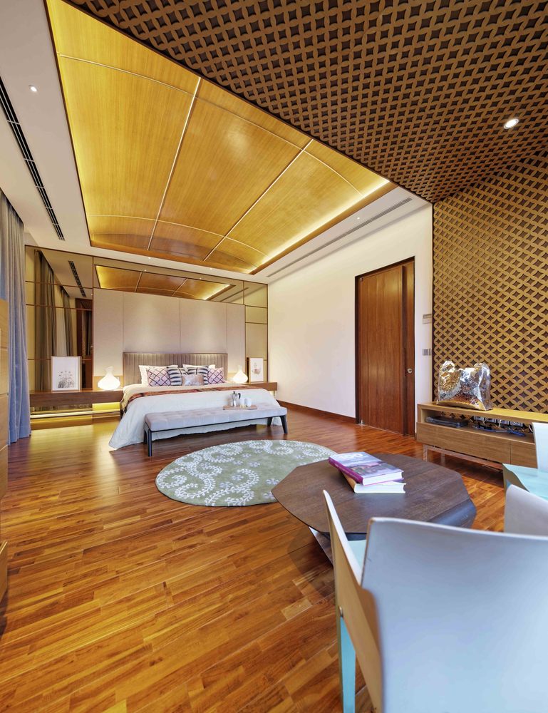 印尼传统与现代融合的绿洲住宅-52