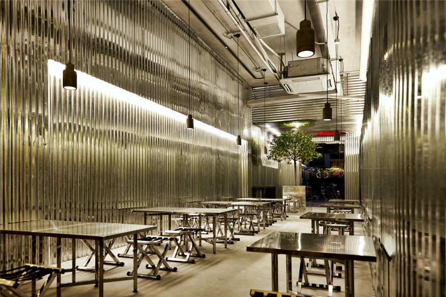 52㎡超低成本潮爆串吧设计-16