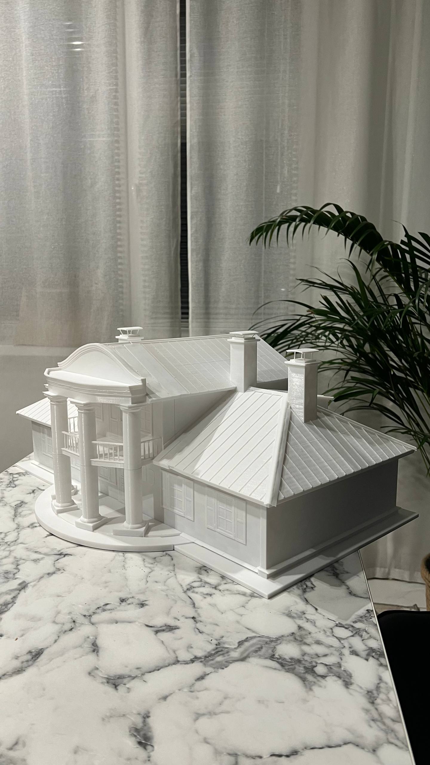 Project 3D Modeling for 3d print: House-2
