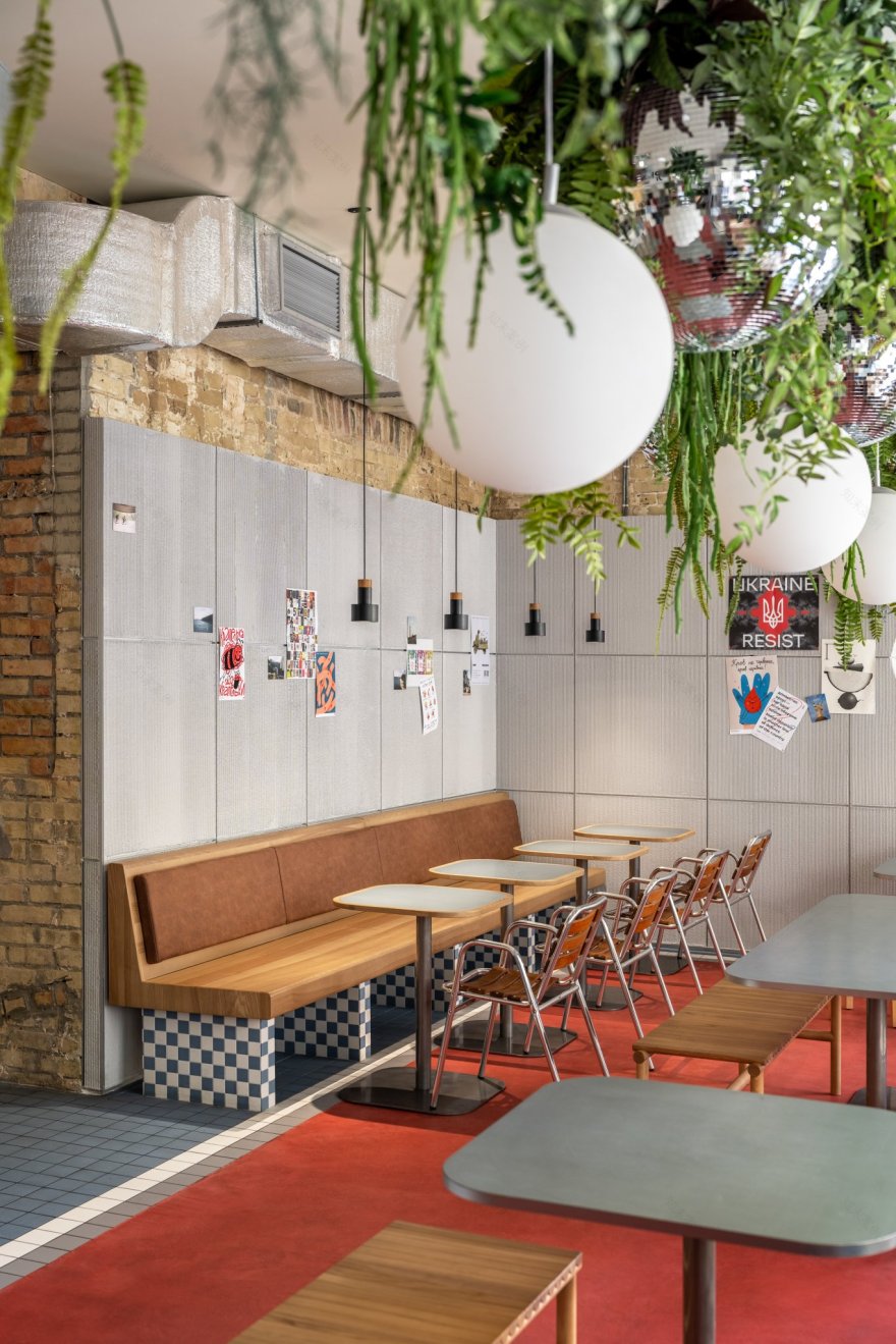 NUNU Hamburger 餐厅丨乌克兰基辅丨Vitalina Hoshovska 等-20