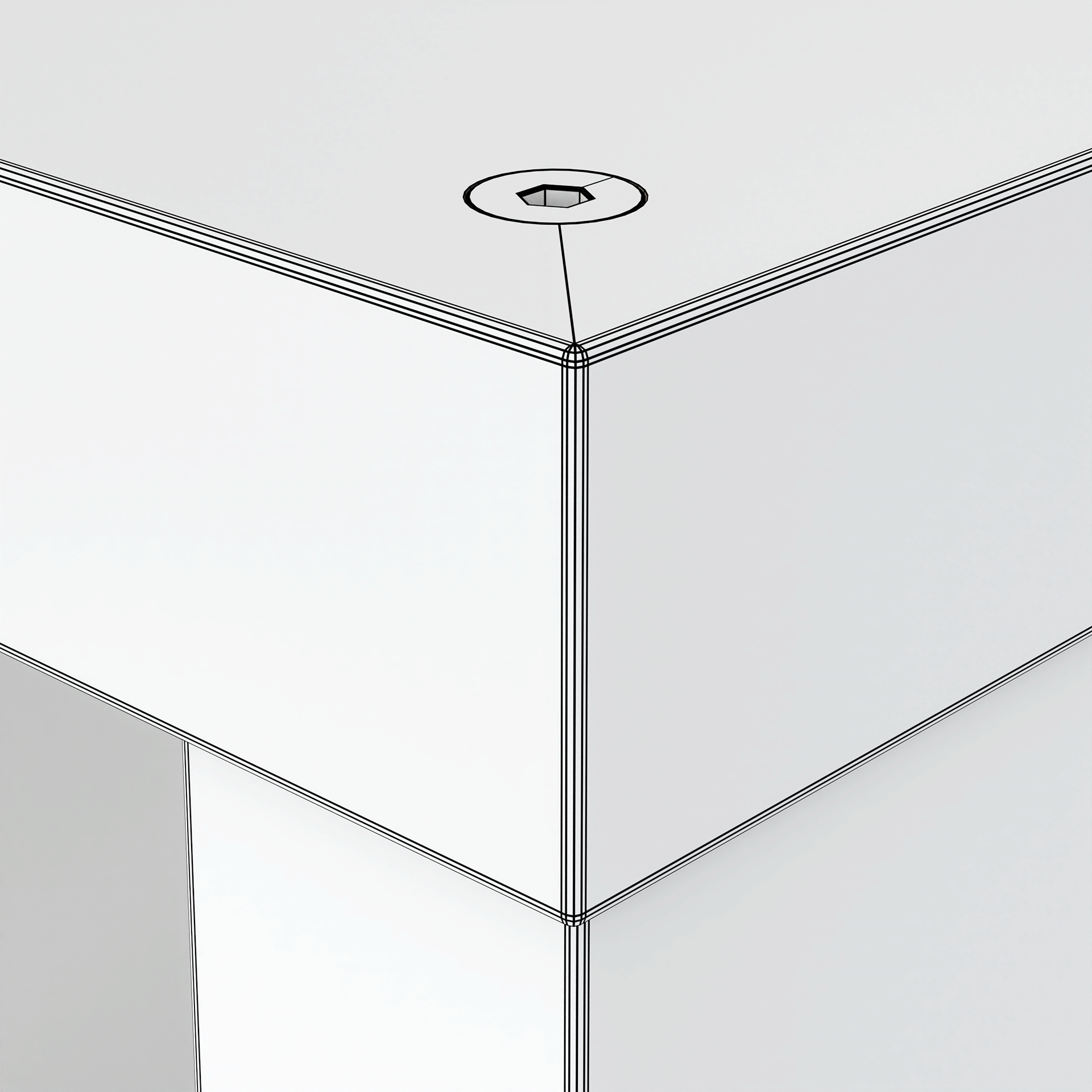 IKEA KALLAX 3D 模型-10